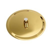 طاسة دش مطري ذهبي