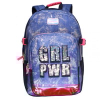 شنطة ظهر 17.5 انش جينز أزرق - بوز