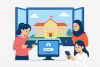 تصميم موقع الكتروني للمدرسة