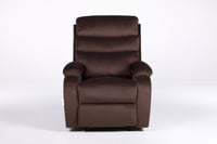 كرسي استرخاء مخمل بني - راحة لا محدودة وأناقة طبيع...