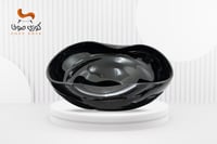 وعاء تقديم اسود كبير – فخامة عملية لسفرتك