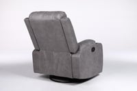 ذا لاونجر The Lounger قماش ألياف بتصميم رمادي أنيق...