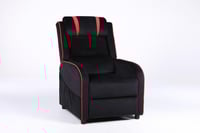 كرسي قيمنق مخمل ثابت مع آلية Pushback recliner