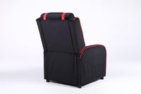 كرسي قيمنق مخمل ثابت مع آلية Pushback recliner