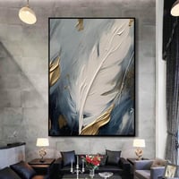 لوحة كانفس فن تجريدي (طباعة)