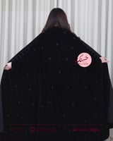 عباية حوراء - مخمل