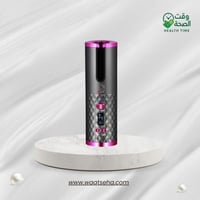 فير الشعر التلقائي اللاسلكي الذكي (2 في 1) مع بنك...