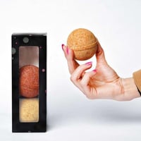 باث بومب من روزانا 3 كرات فوارة للاستحمام بروائح ا...