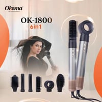 اوكيما استشوار شعر 6*1 موديل OK-1800