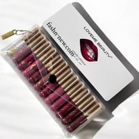 أحمر شفاه ميني 12 لون – غطاء ذهبي