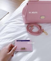 محفظة صغيره + اسم