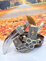 خنجر فضه راس وتر شبيه الزراف مصفح