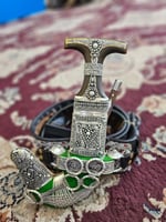 خنجر فضه راس قرن طبيعي