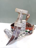 خنجر فضه راس قرن طبيعي