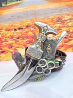 خنجر فضه راس وتر شبيه الزراف مصفح