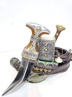 خنجر معدن كامل شبيه العماني