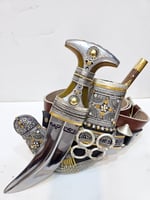 خنجر معدن الكايده رأس وتر