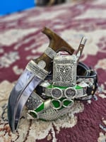 خنجر فضه راس قرن طبيعي