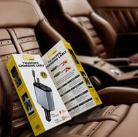 شاحن سيارة قابل للسحب DENX DX135 بقوة 18 واط 3 في...