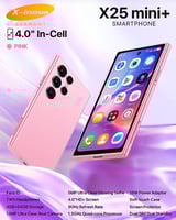 X25 Mini Plus 4GB+64GB 4.0” In-Cell Screen 90Hz Re...