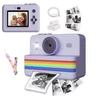 كاميرا رقمية للأطفال للتصوير الفوتوغرافي طابعة صغي...