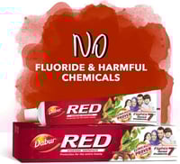 Dabur Red Ayurvedic Toothpaste - 100g | Enriched w...