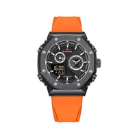 ساعه نافيفورس الرياضية الكاجوال المصنوعة من السيلي...