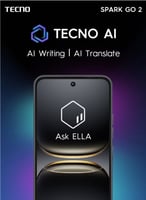 Tecno Spark Go 2 Dual SIM Ink Black 4GB RAM 128GB-...