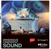 IMPEX|evoQ 43S4QLC3| 43"|4K QLED|GoogleTV|HDR10|12...