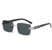 رائع ليوبارد رئيس خفيفة النظارات الشمسية فرملس خمر...