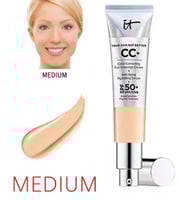 كريم أساس للمكياج لجلدك ولكن أفضل لون إضاءة CC لتص...