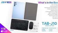 Jsyes TAB J10 Tablet, 1TB Storage, 8GB RAM, 13MP C...