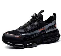 الدورية زر الرجال أحذية أمان أحذية رياضية واقية غط...