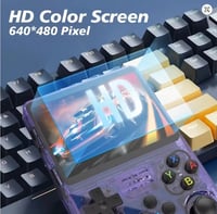 وحدة تحكم ألعاب فيديو محمولة R36S ريترو نظام لينكس...