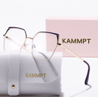 نظارات نسائية من KAMMPT بحجب الضوء الأزرق ، نظارات...