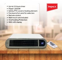 Impex 2000W Wall Mounted Heater | HR 91