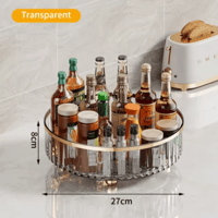 منظم مستحضرات التجميل الدوارة الفاخرة والخفيفة وال...