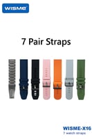 WISME-X16 Round Shape Curved Display Smartwatch Wi...