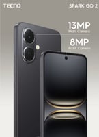 Tecno Spark Go 2 Dual SIM Ink Black 4GB RAM 128GB-...
