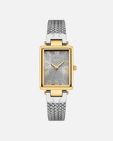 ساعة حصير تخطف الأنظار باللون المكس الرصاصي