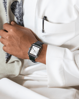 ساعة هوية عربية كلاسيك اخضر