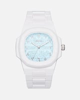 فايبر نقش عربي ابيض سماوي