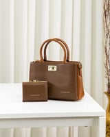 شنطة بتصميم ثنائي بعدة جوانب حجم وسط