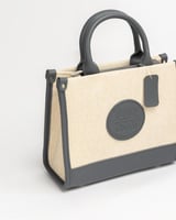 شنطة بيج رصاصي حجم صغير