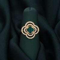 خاتم نسائي تصميم شعاع الجمال من وحي الطبيعه FS