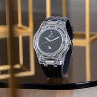 ساعة ربل باللون الاسود