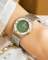 ساعة استيل منفردة مكس أخضر