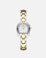 ساعه استيل باللون المكس ميناء ابيض