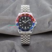 ساعة استيل باللون الفضي