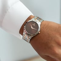 ساعة استيل باللون المكس